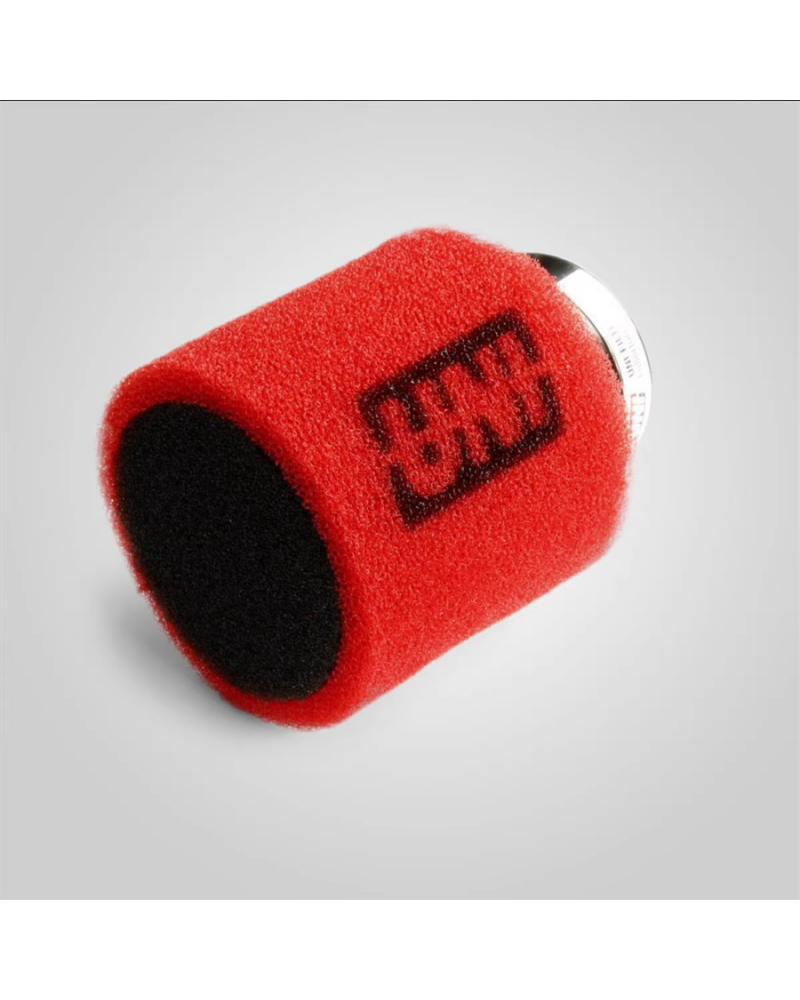 Filtro aria UNI 38mm nero/rosso