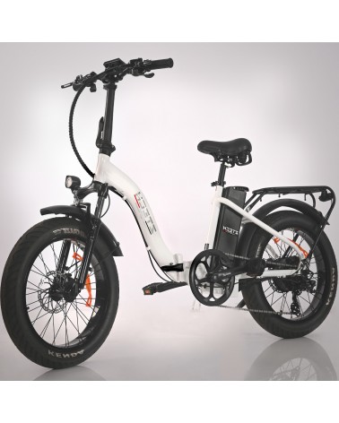 Bicicletta Elettrica Pieghevole Z-Tech ZT-89-W Limited edition Folding Etna 500W 48V con Freno Idraulico
