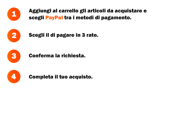 Come pagare a Rate con PayPal su T-Moto